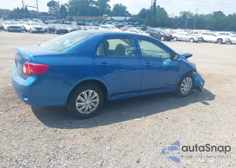 2010 Toyota Corolla Le z USA, uszkodzony, nr VIN 1NXBU4EE6AZ186917